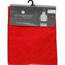 Atmosphera Créateur D'Intérieur Tablier - coton - rouge - 60x80 cm - Atmosphera Sale