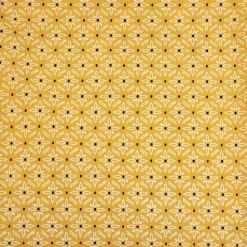Atmosphera Créateur D'Intérieur Tablier imprimé Paty - jaune ocre - coton 60x80 cm - Atmosphera