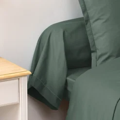 Atmosphera Créateur D'Intérieur Taie de traversin Carina 85x185cm vert céladon - Atmosphera Hot