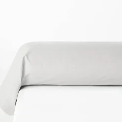 Atmosphera Créateur D'Intérieur Taie de traversin Carina 85x185cm blanc - Atmosphera