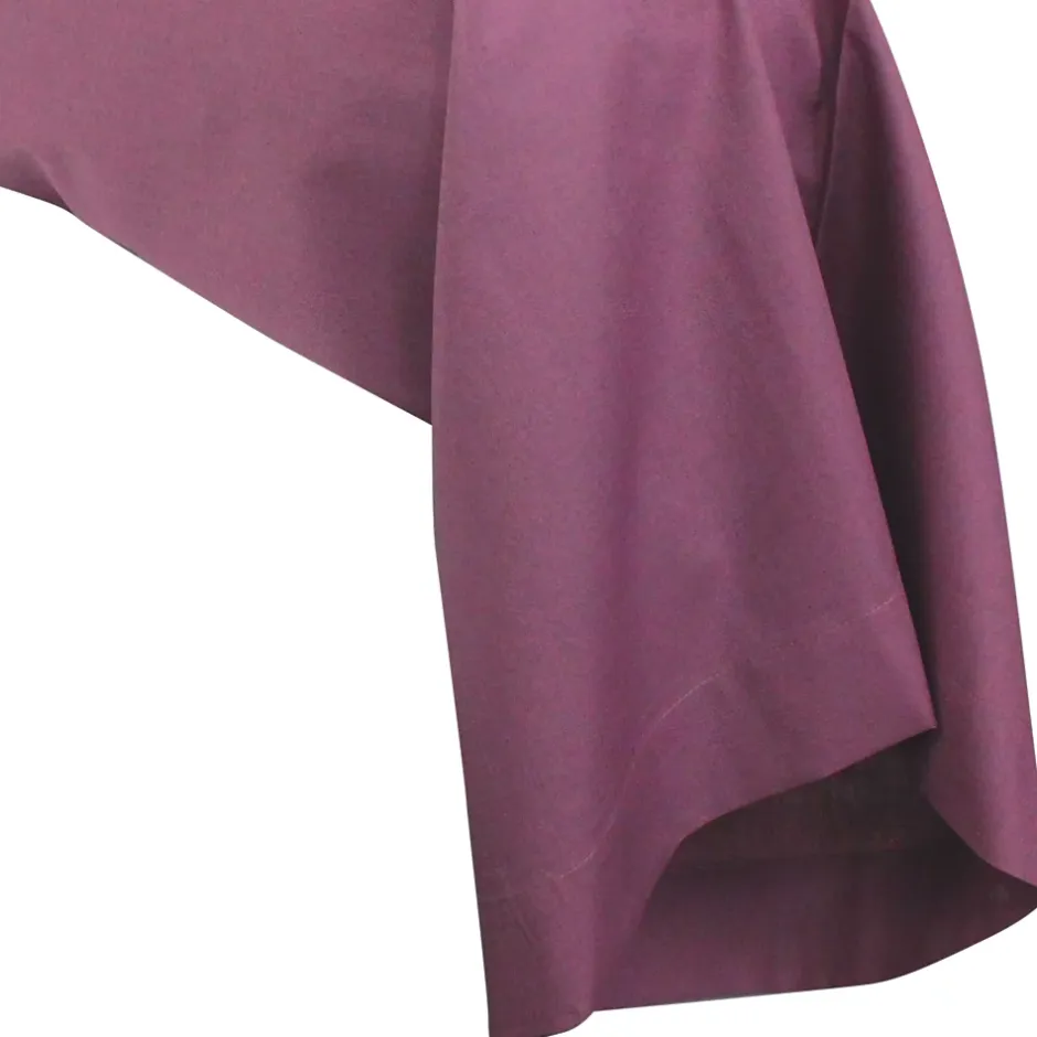 Linnea Taie de traversin uni 230X43 cm coton ALTO Raisin New