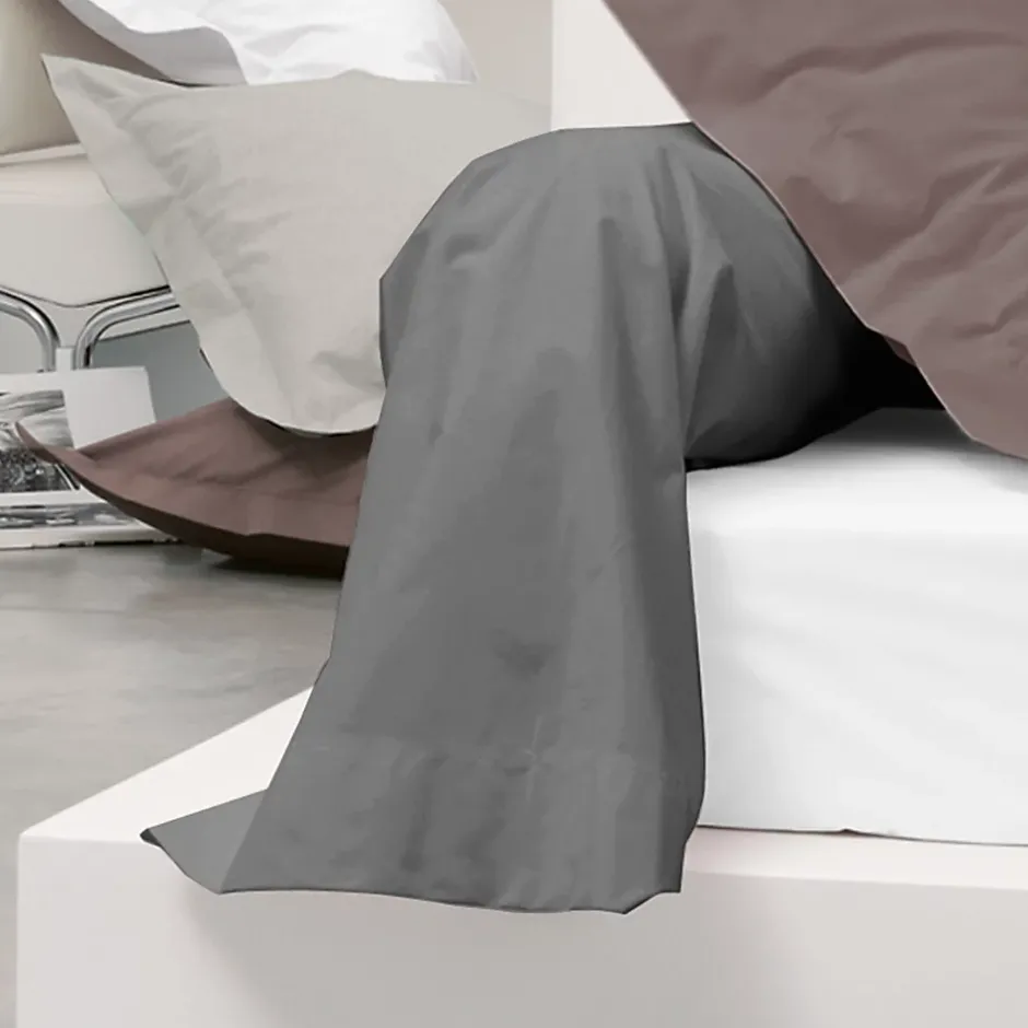 Linnea Taie de traversin uni 230X43 cm coton ALTO Manhattan Discount