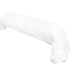 Linnea Taie de traversin uni 140x43 cm coton ALTO Blanc