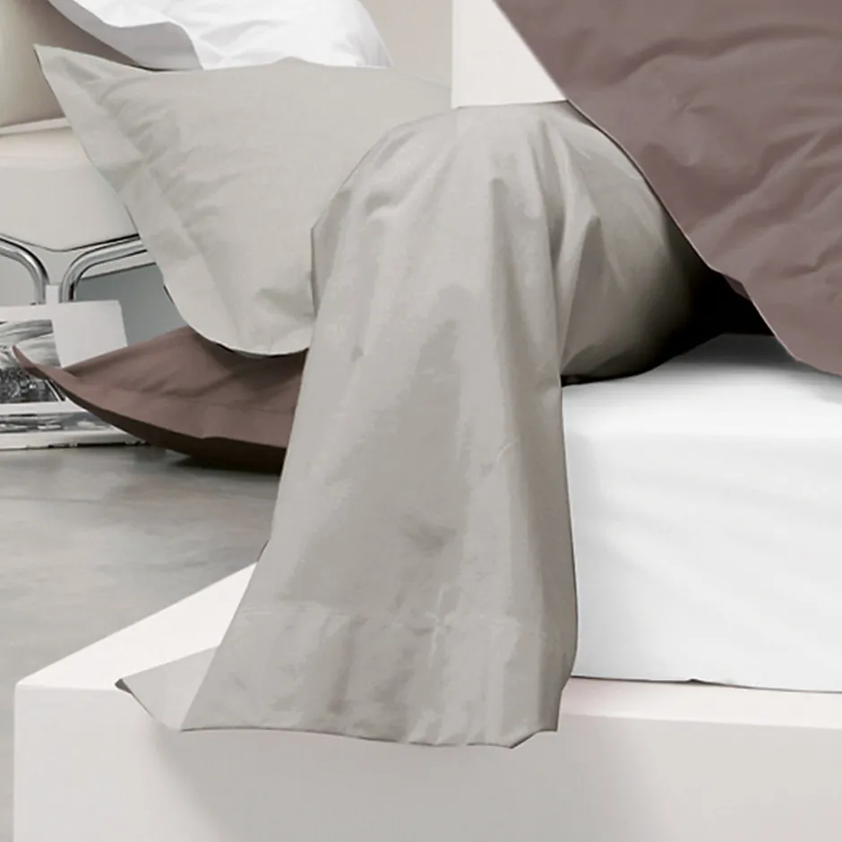 Linnea Taie de traversin uni 185X43 cm coton ALTO Chamois