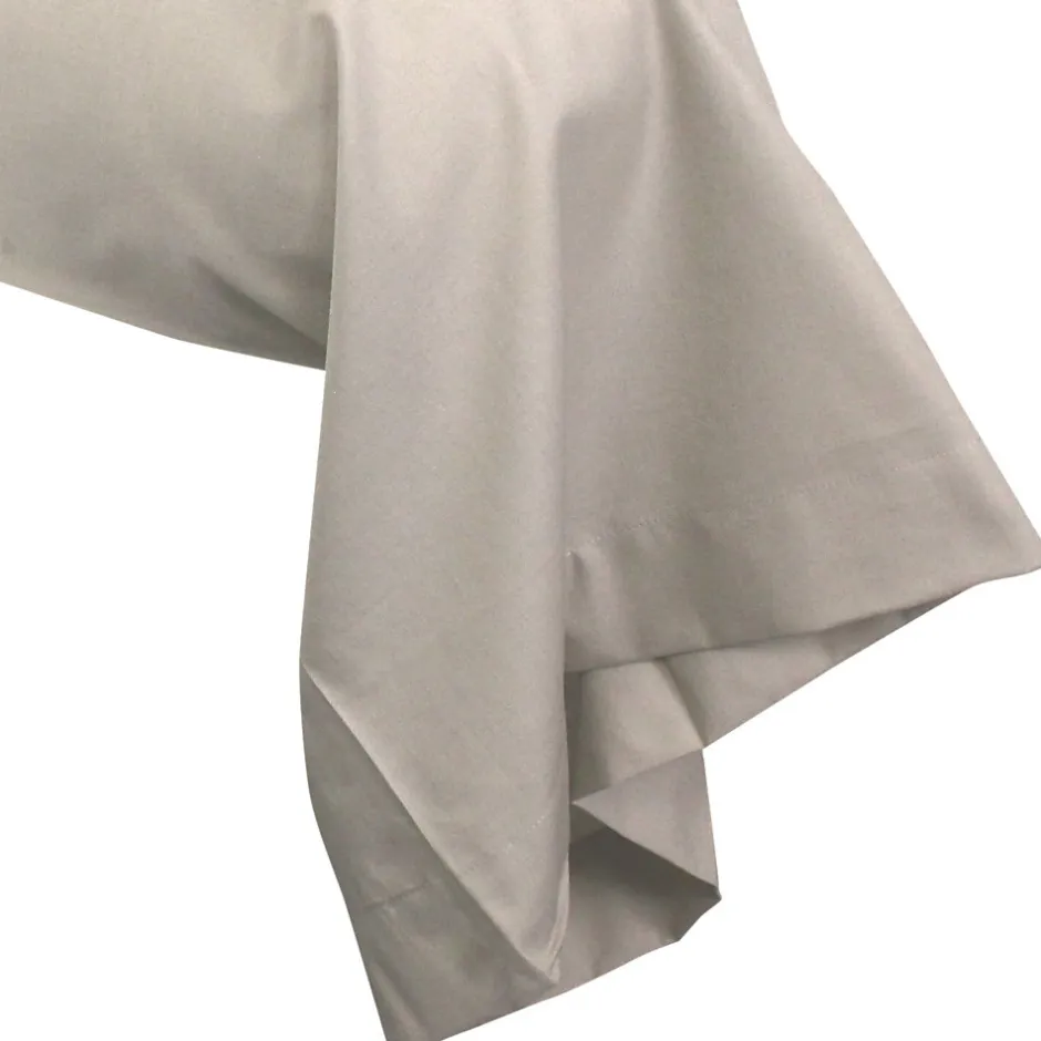 Linnea Taie de traversin uni 230X43 cm coton ALTO Chamois