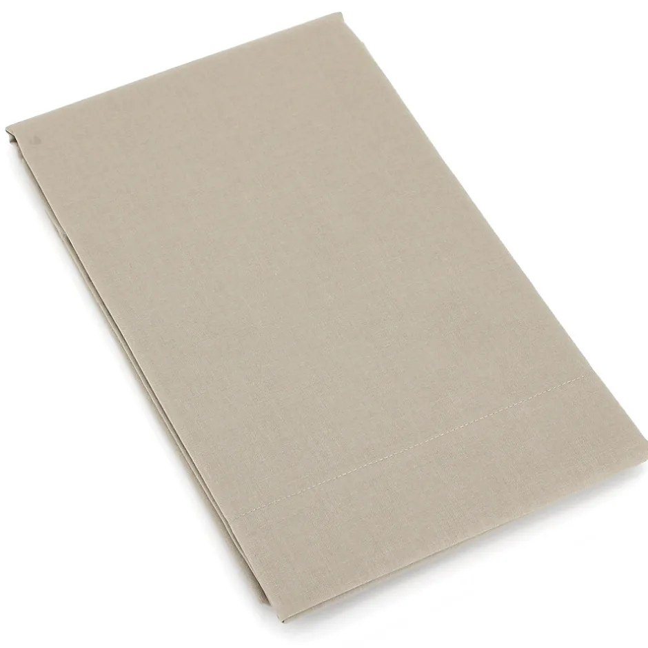 Linnea Taie de traversin uni 230X43 cm coton ALTO Chamois