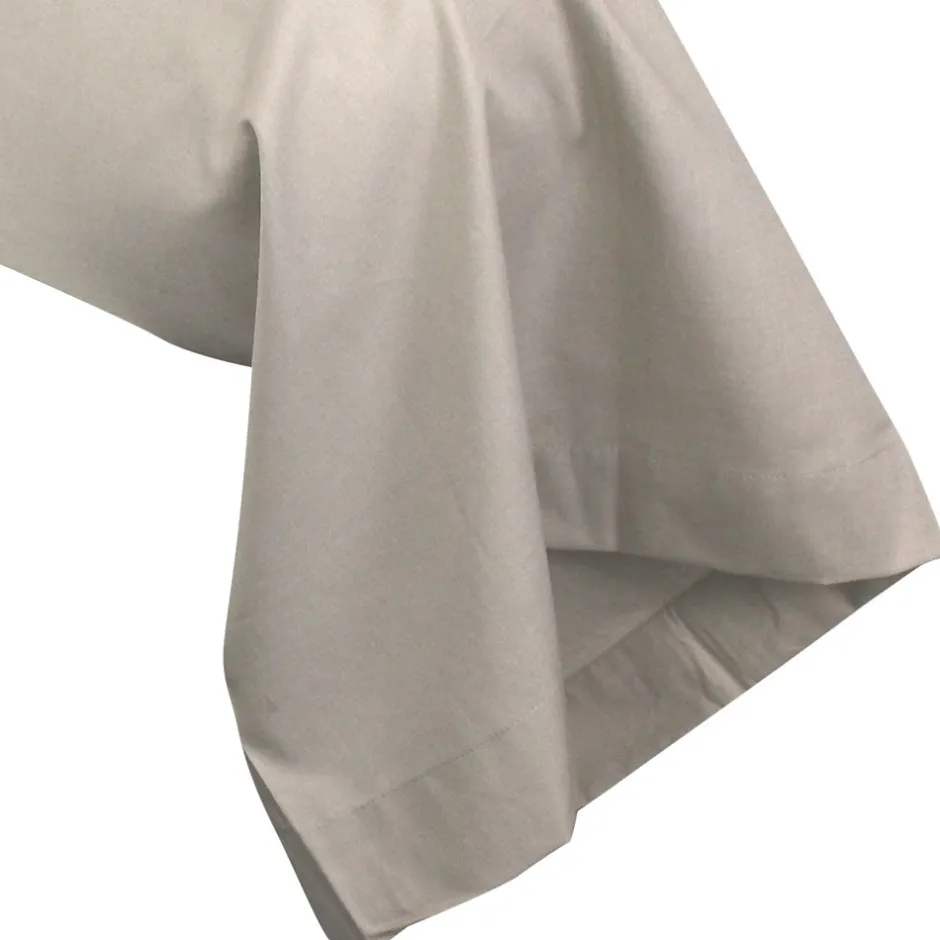 Linnea Taie de traversin uni 140x43 cm coton ALTO Chamois