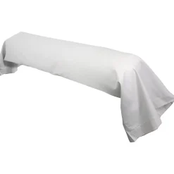 Linnea Taie de traversin uni 140x43 cm coton ALTO Calcium