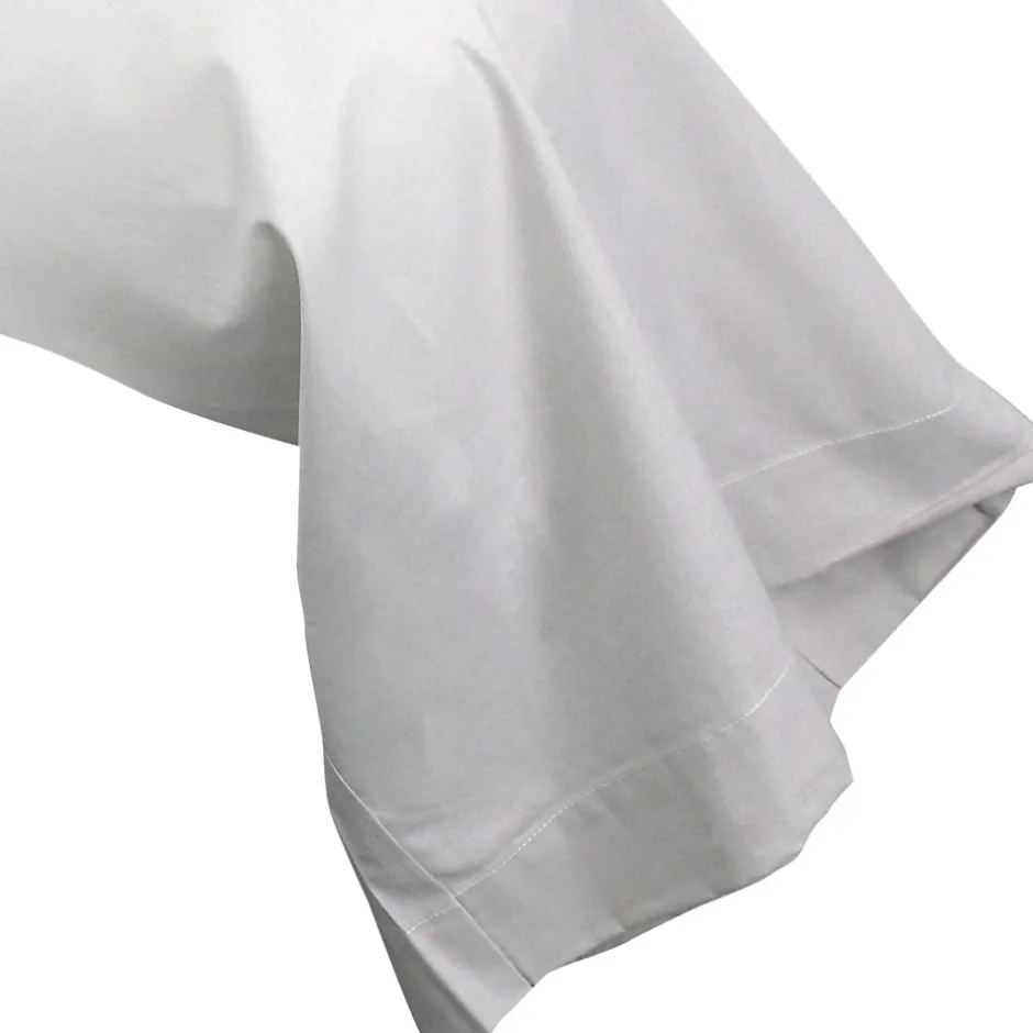 Linnea Taie de traversin uni 140x43 cm coton ALTO Calcium
