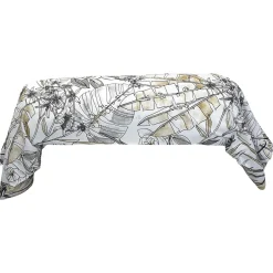 Linnea Taie de traversin 140x43 cm coton SUMATRA gris Fusain Best
