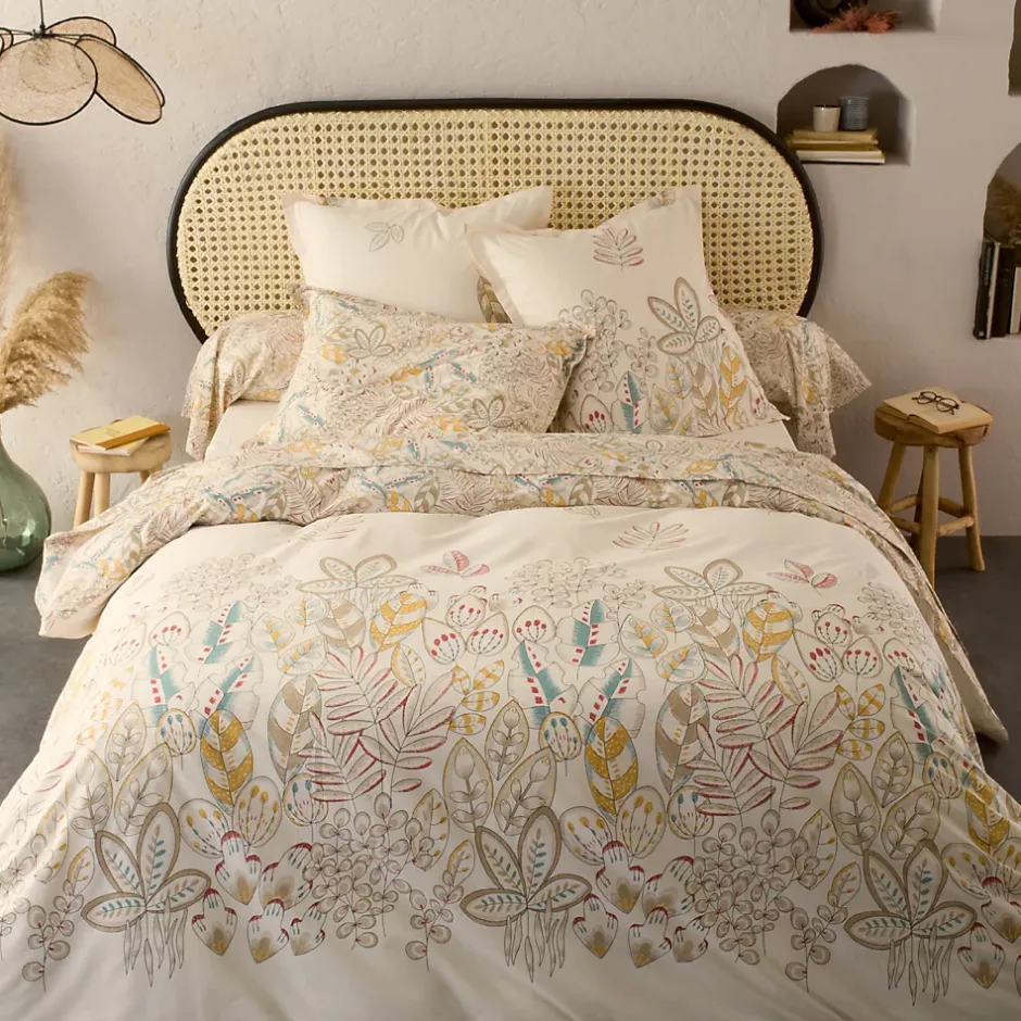 Linnea Taie de traversin 140x43 cm coton OKY écru Naturel Hot