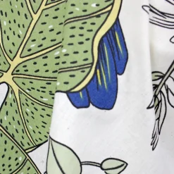 Linnea Taie de traversin 200x43 cm coton TOCO vert