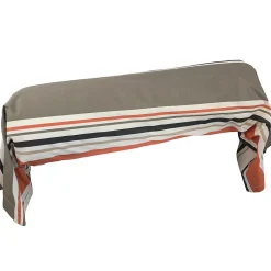 Linnea Taie de traversin 140x43 cm coton HUGO beige/corail