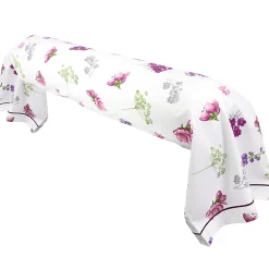 Linnea Taie de traversin 240x43 cm coton PRETTY blanc Clearance