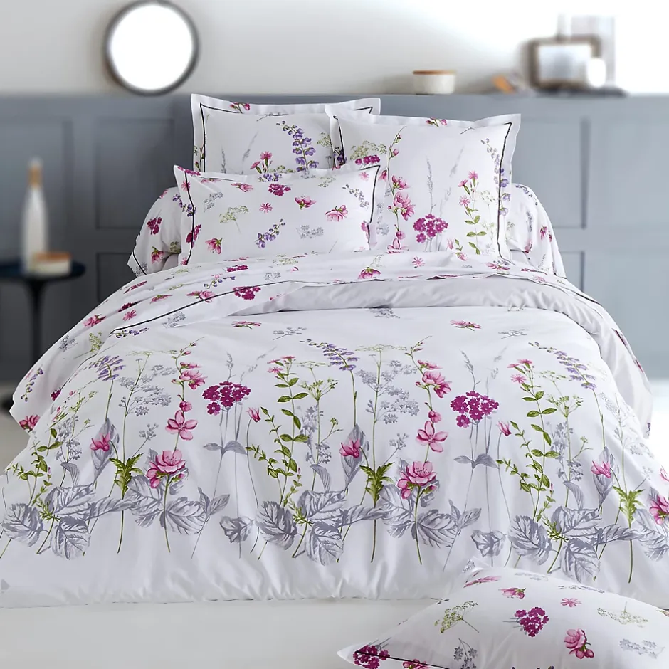 Linnea Taie de traversin 240x43 cm coton PRETTY blanc Clearance