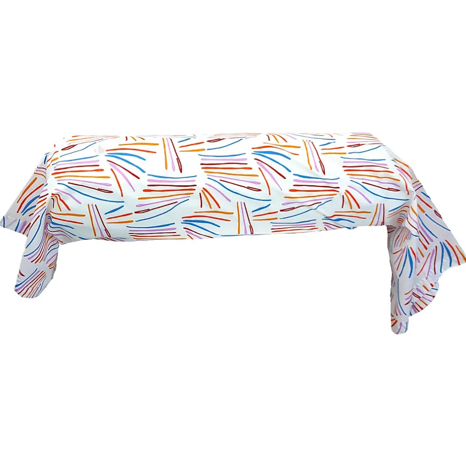 Linnea Taie de traversin 240x43 cm coton PERROQUET multicolore Salsa