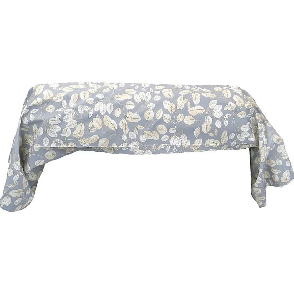 Linnea Taie de traversin 140x43 cm en percale coton LISON gris