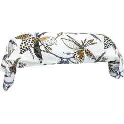 Linnea Taie de traversin 200x43 cm en coton PÉNÉLOPE beige Silice
