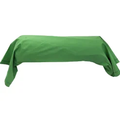 Linnea Taie de traversin 240x43 cm en coton ÉVASION Vert fougère