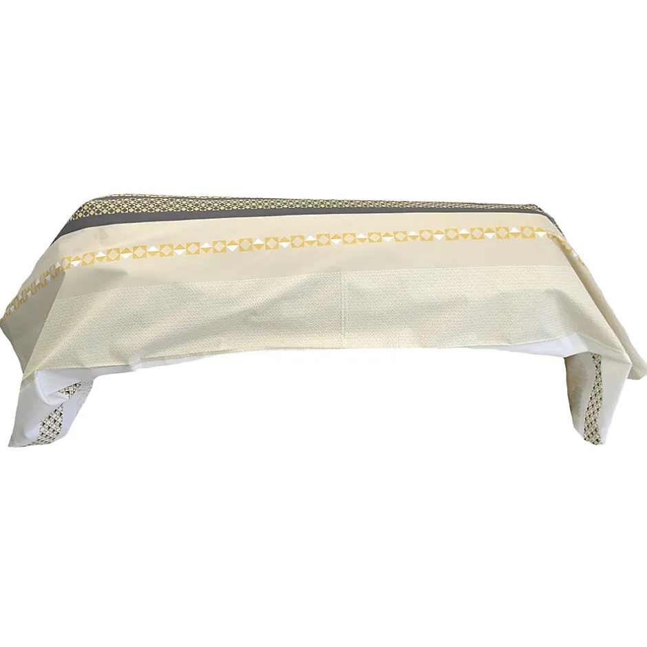 Linnea Taie de traversin 200x43 cm percale coton MARLOW Miel