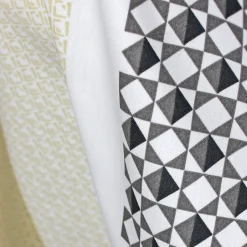 Linnea Taie de traversin 140x43 cm percale coton MARLOW acier
