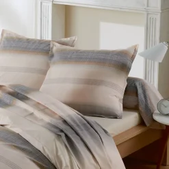 Linnea Taie de traversin 140x43 cm percale coton ESTEBAN Beige Best