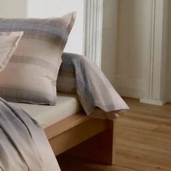 Linnea Taie de traversin 140x43 cm percale coton ESTEBAN Beige Best