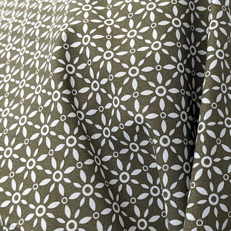 Linnea Taie de traversin 200x43 cm percale coton longues fibres GABIN marron