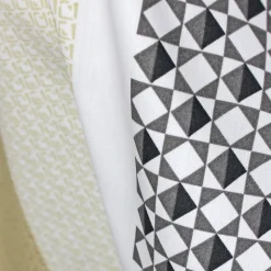Linnea Taie de traversin 200x43 cm percale coton MARLOW acier Hot