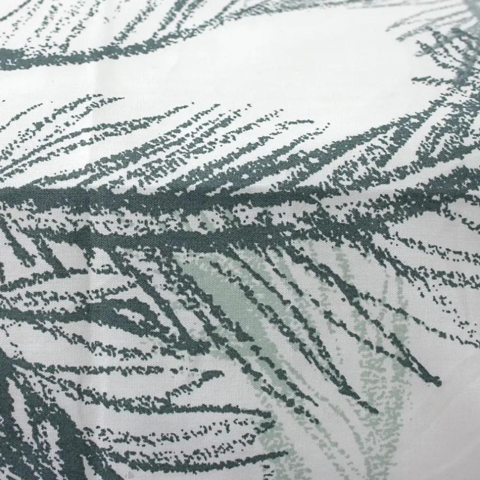 Linnea Taie de traversin 200x43 cm percale coton TRINIDAD mousson Discount