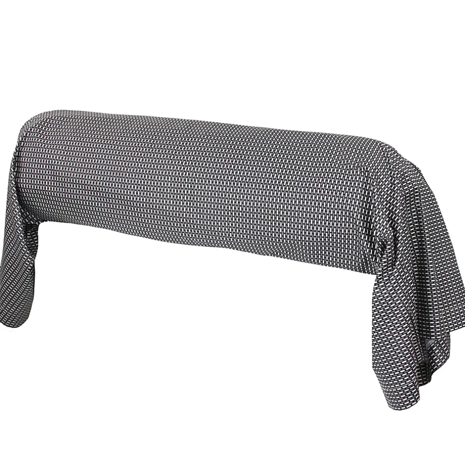 Linnea Taie de traversin 140x43 cm satin de coton ENZO noir Hot