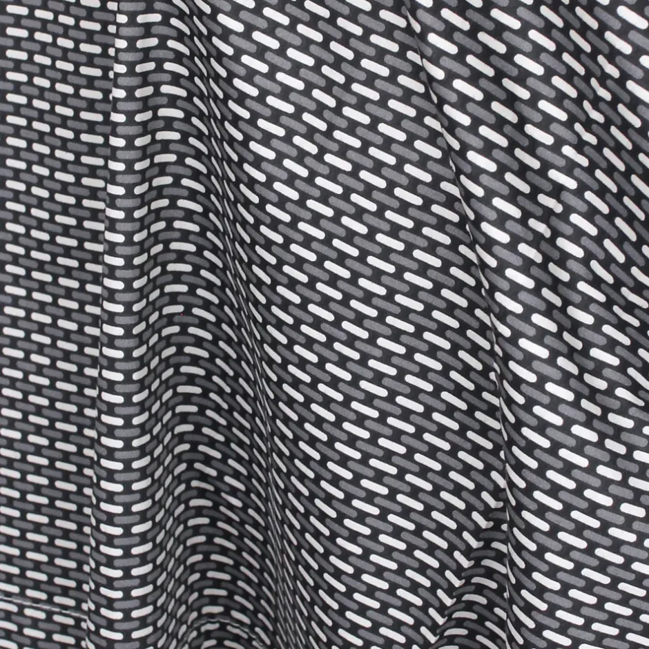 Linnea Taie de traversin 140x43 cm satin de coton ENZO noir Hot