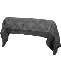 Linnea Taie de traversin 140x43 cm satin de coton TIAGO noir
