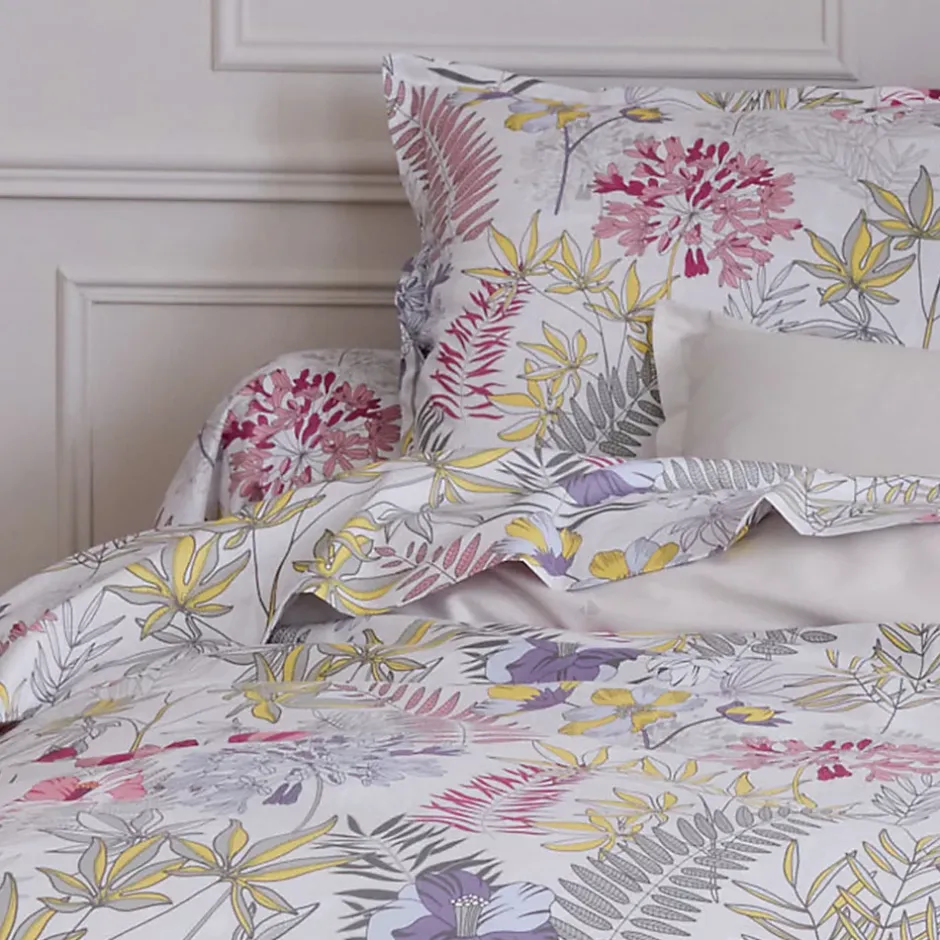 Linnea Taie de traversin 200x43 cm satin de coton ANAÏS multicolore Outlet