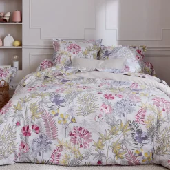 Linnea Taie de traversin 240x43 cm satin de coton ANAÏS multicolore