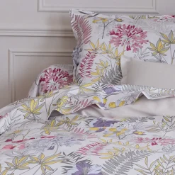 Linnea Taie de traversin 240x43 cm satin de coton ANAÏS multicolore
