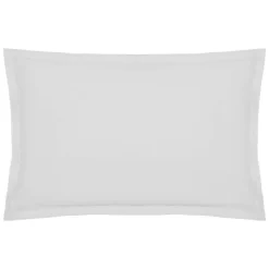 Atmosphera Créateur D'Intérieur Taie d'oreiller - coton - blanc - 50x70 cm - Atmosphera