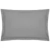 Atmosphera Créateur D'Intérieur Taie d'oreiller - coton - gris - 50x70 cm - Atmosphera