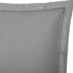 Atmosphera Créateur D'Intérieur Taie d'oreiller - coton - gris - 63x63 cm - Atmosphera Online