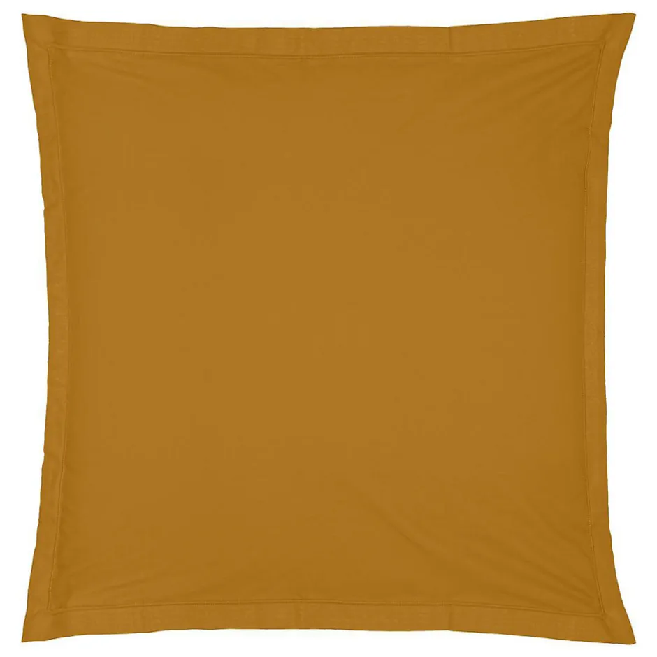 Atmosphera Créateur D'Intérieur Taie d'oreiller - coton - mordoré - 63x63 cm - Atmosphera