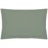 Atmosphera Créateur D'Intérieur Taie d'oreiller - coton - vert - 50x70 cm - Atmosphera