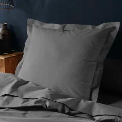Douceur D'Intérieur Taie d'oreiller 57 fils gris 63x63cm - 63x63cm - Gris Hot