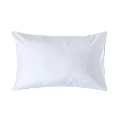 Homescapes Taie d'oreiller blanc en satin de coton égyptien 1000 fils, 50x75 cm - New