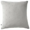 L'Effet Papillon Taie d'oreiller Brodée Déco "Gaïa Boho" 60 x 60 cm & 50 x 70 cm "Gaze de Coton" - Gaïa Boho Nuage - 60 x 60 cm
