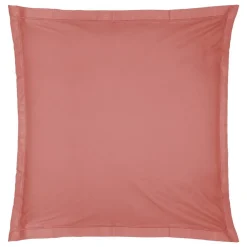 Atmosphera Créateur D'Intérieur Taie d'oreiller en coton - rose blush 63x63 cm - Atmosphera Discount