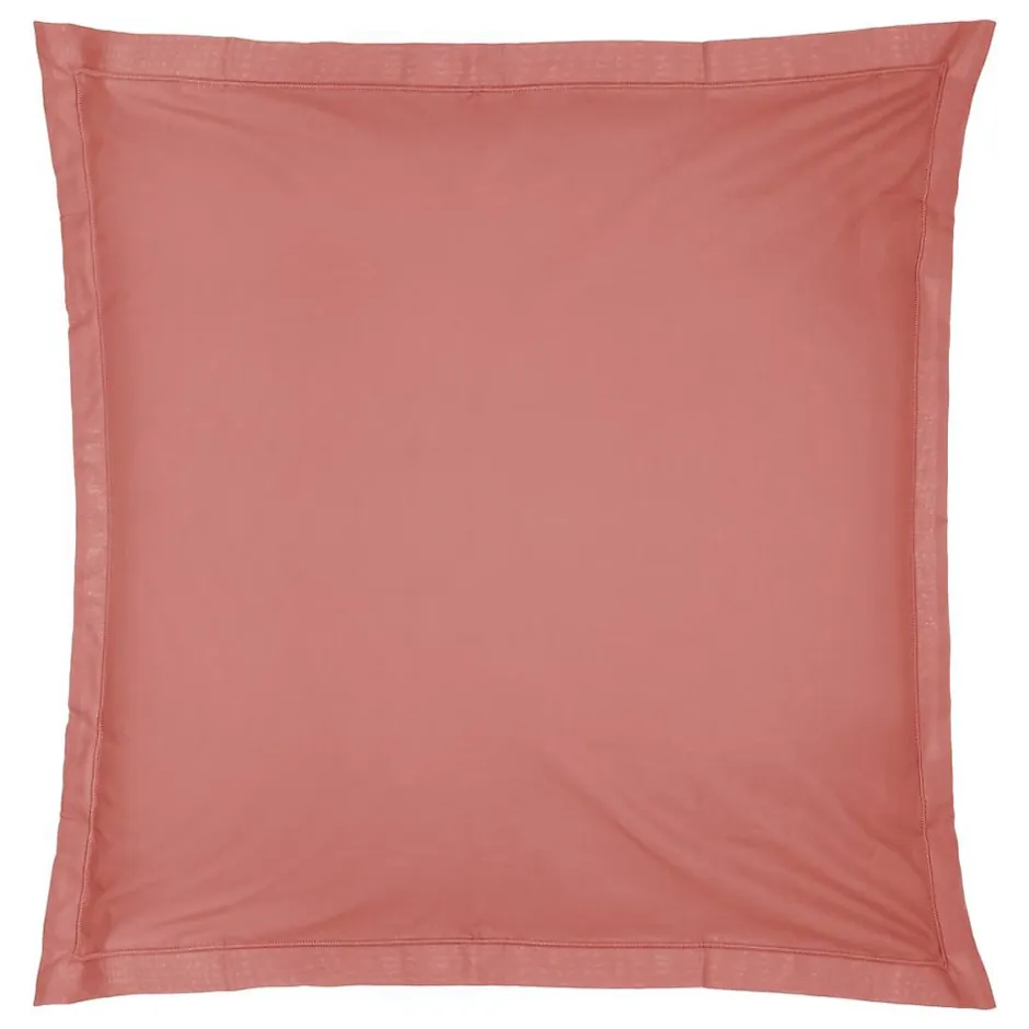 Atmosphera Créateur D'Intérieur Taie d'oreiller en coton - rose blush 63x63 cm - Atmosphera Discount