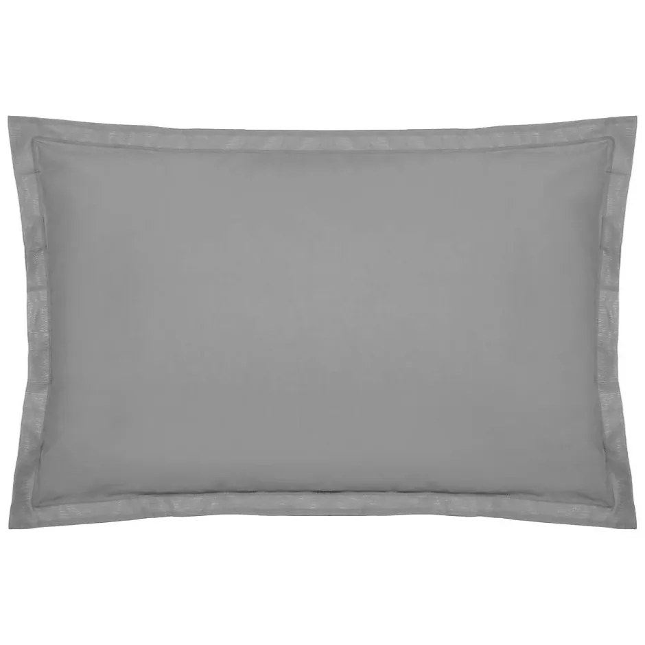 Atmosphera Créateur D'Intérieur Taie d'oreiller en coton - gris 50x70 cm - Atmosphera Sale