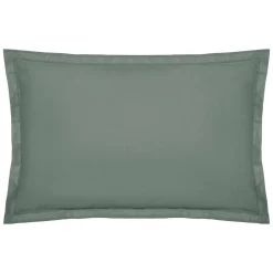 Atmosphera Créateur D'Intérieur Taie d'oreiller en coton - vert céladon 50x70 cm - Atmosphera Hot