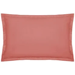 Atmosphera Créateur D'Intérieur Taie d'oreiller en coton - rose blush 50x70 cm - Atmosphera