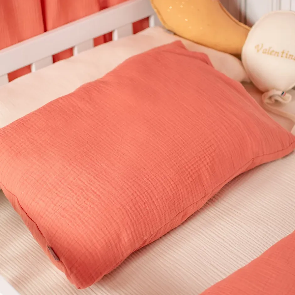 Sevira Kids Taie d'oreiller en gaze de coton Jeanne Clearance